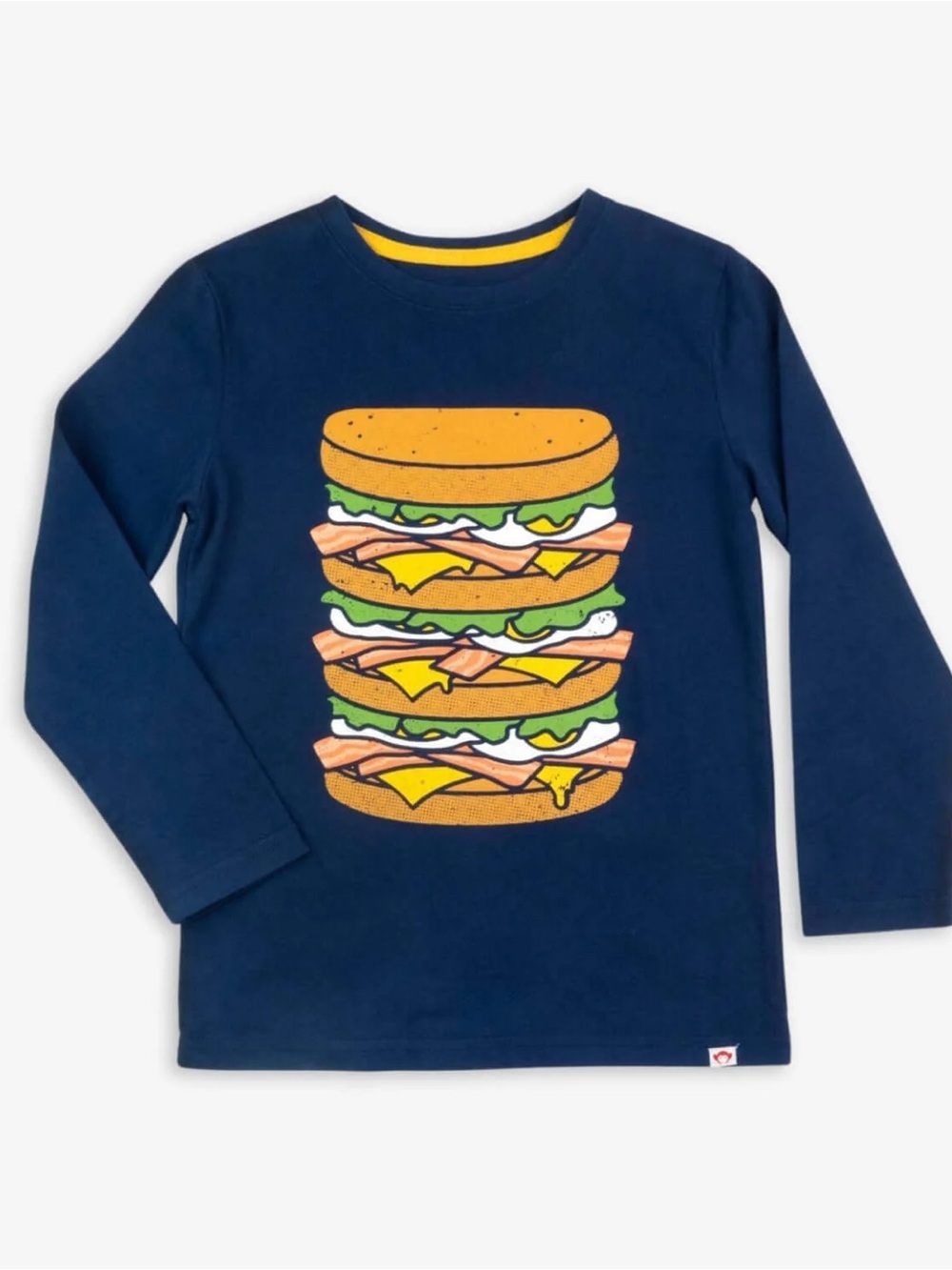 NWT and Sealed Appaman Bacon, egg and cheese long sleeve- size 7